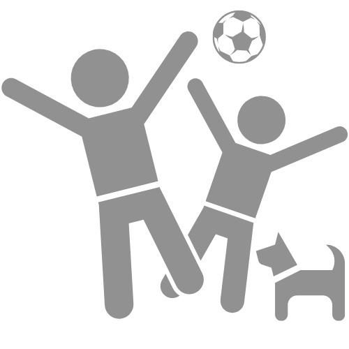 Spaß beim Spielen für Kinder